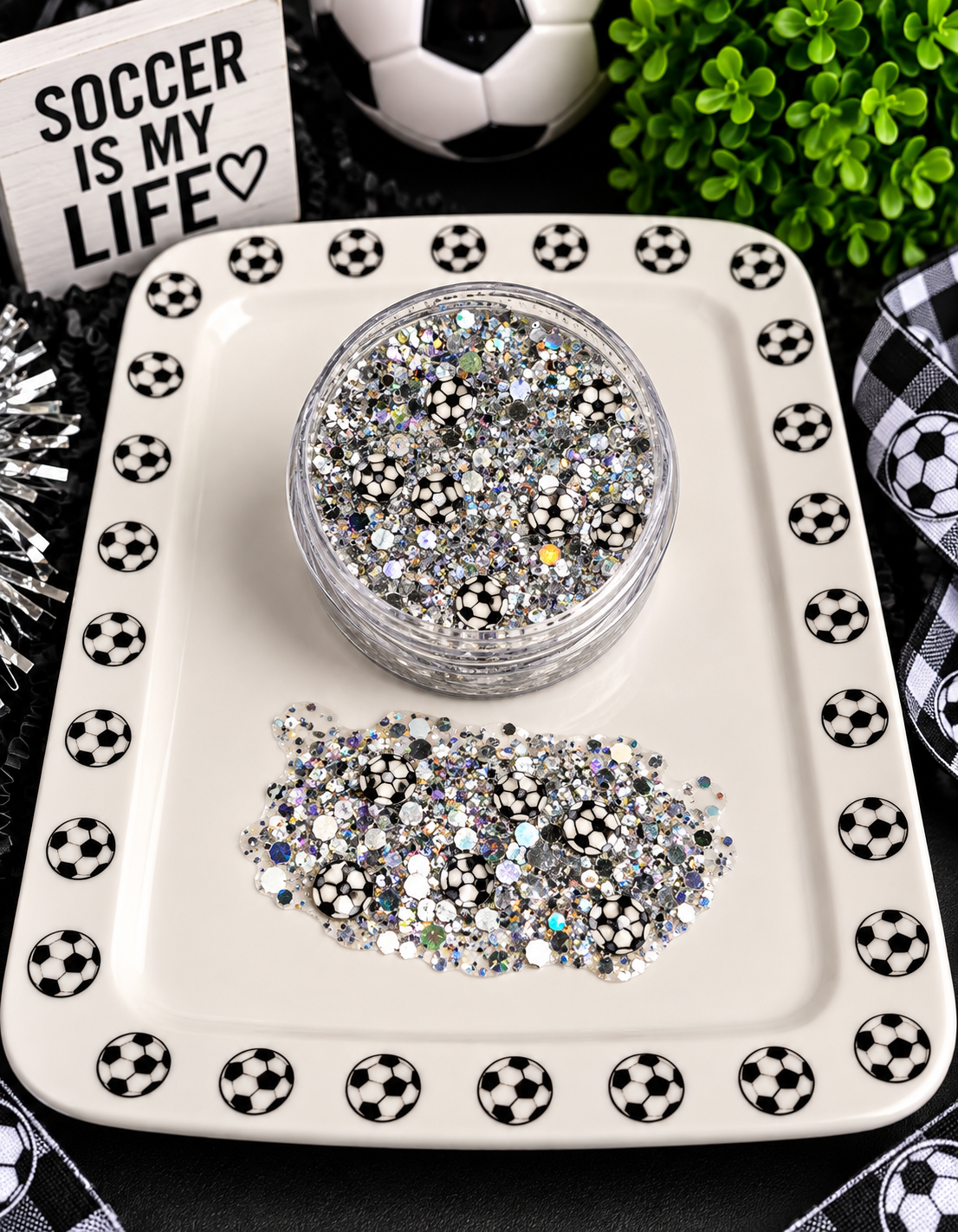 Soccer Glitter